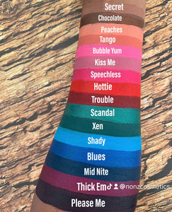 16 shades of Lipstick